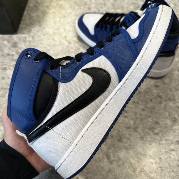 Size 8 - Jordan 1 AJKO Storm Blue White Black 2021 | GREAT COND! | DO5047-401 main image 4